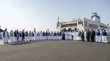 مساعدات بقيمة 7,200 طن على متن سفينة الإمارات الإنسانية تتجه نحو غزة ضمن عملية “الفارس الشهم 3”